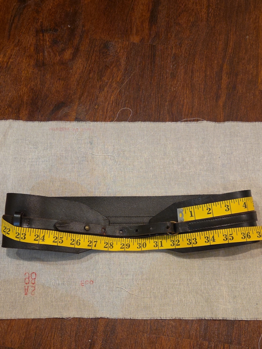 Anthropologie Leather Corset Belt - Picture 7 of 7